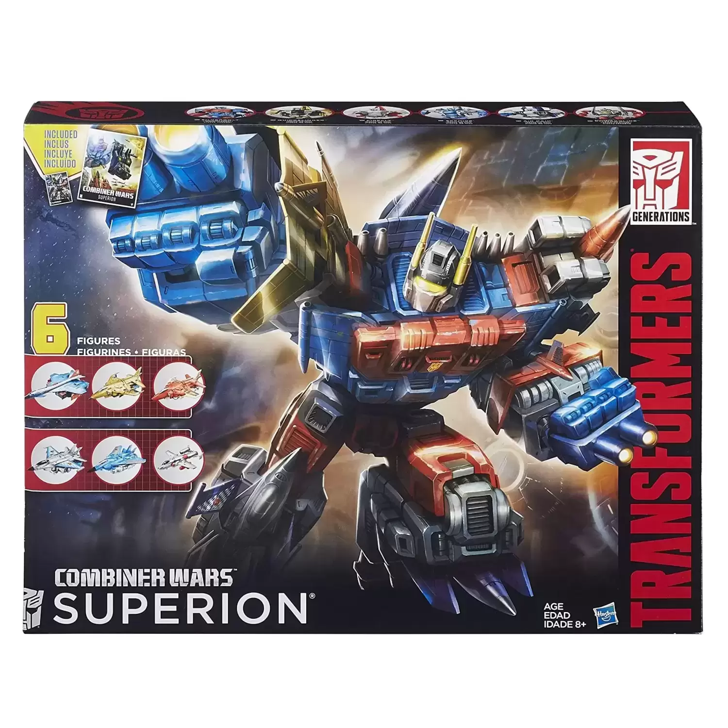 Transformers Prime Wars Trilogy: Combiner Wars - Superion (G2) Giftset