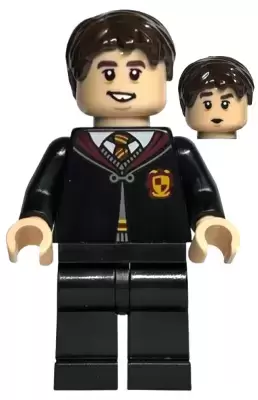 Lego Harry Potter Minifigures - Neville Longbottom - Black Gryffindor Robe and Legs