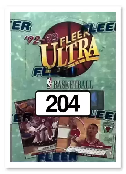 Fleer 1992-1993 ULTRA Basketball NBA - Hakeem Olajuwon JS