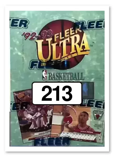 Fleer 1992-1993 ULTRA Basketball NBA - Scottie Pippen JS