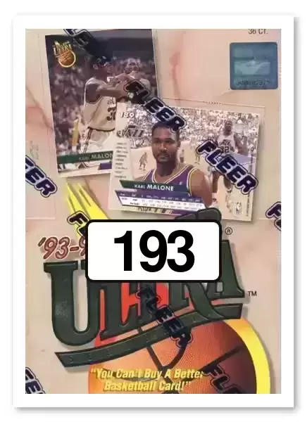 Fleer 1993-94 ULTRA Basketball NBA - Calbert Cheaney DPK, RC