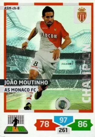 Adrenalyn XL 2013-2014 (France) - João Moutinho - AS Monaco FC
