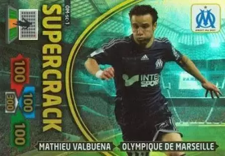 Adrenalyn XL 2013-2014 (France) - Mathieu Valbuena - Olympique de Marseille