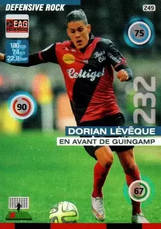 Adrenalyn XL : 2015-2016 (France) - Dorian Leveque - En Avant de Guingamp