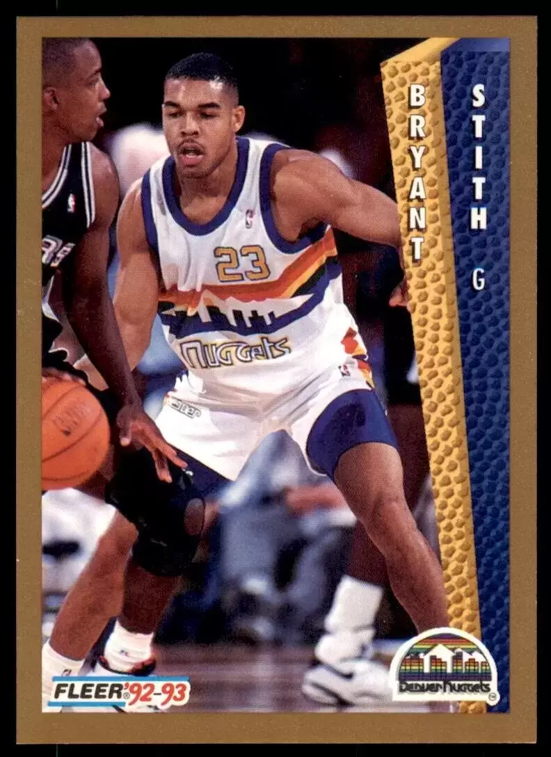 Fleer 1992-1993 Basketball NBA - Bryant Stith RC