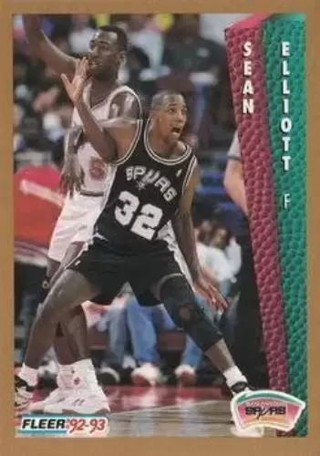 Fleer 1992-1993 Basketball NBA - Sean Elliott