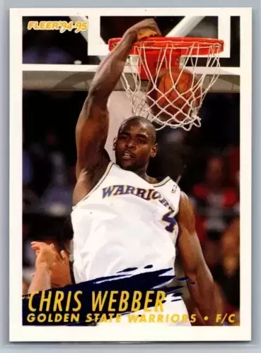 Fleer 94-95 / NBA European 1994-1995 - Chris Webber