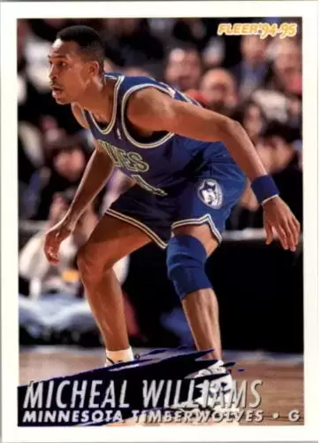 Fleer 94-95 / NBA European 1994-1995 - Micheal Williams
