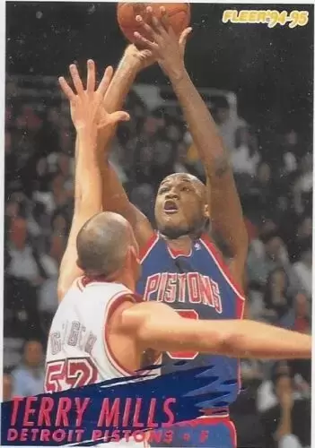 Fleer 94-95 / NBA European 1994-1995 - Terry Mills