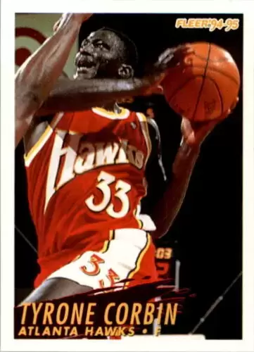 Fleer 94-95 / NBA European 1994-1995 - Tyrone Corbin