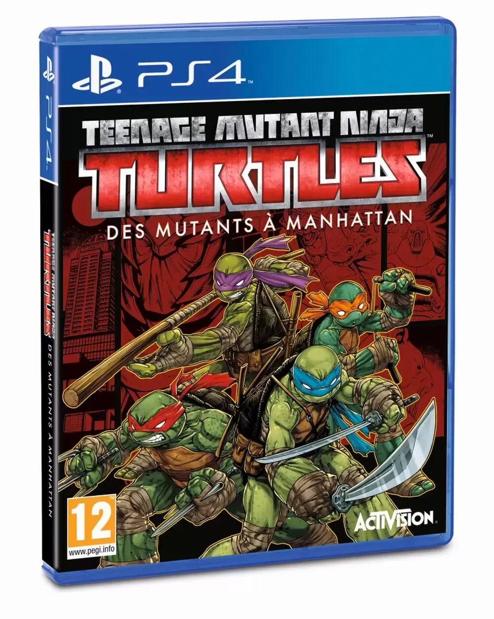 Jeux PS4 - Teenage Mutant Ninja Turtles: Des Mutants à Manhattan