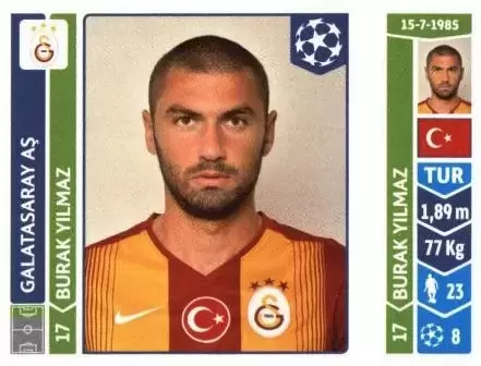 UEFA Champions League 2014-2015 - Burak Yılmaz - Galatasaray AŞ