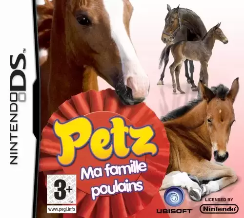 Nintendo DS Games - Petz - Ma famille poulains
