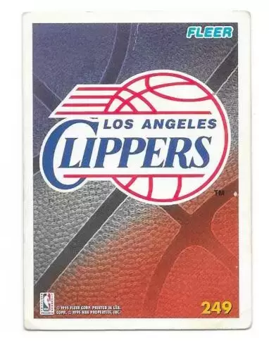 Fleer 94-95 / NBA European 1994-1995 - Los Angeles Clippers Logo