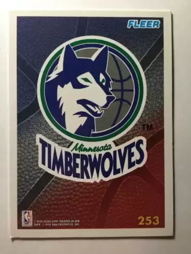 Fleer 94-95 / NBA European 1994-1995 - Minnesota Timberwolves Logo