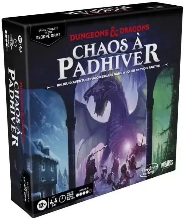 Hasbro Gaming - Dungeons et Dragons - Chaos à Padhiver