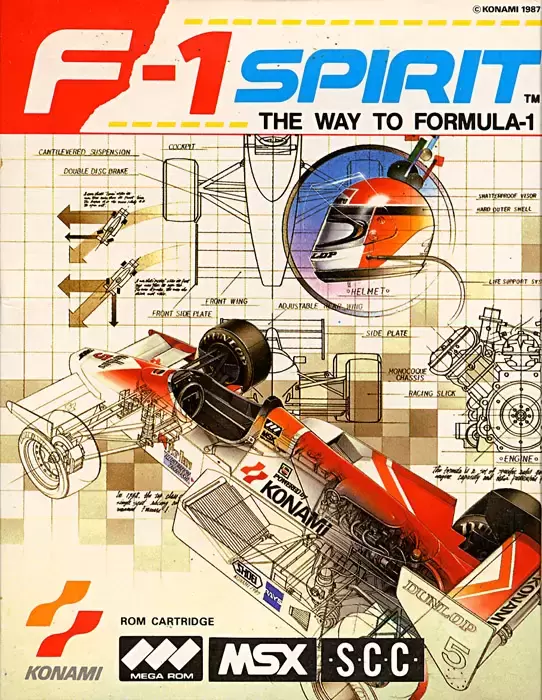 Jeux MSX - F-1 Spirit