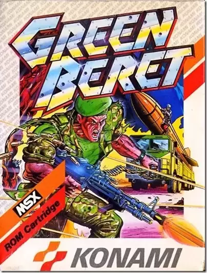 Jeux MSX - Green Beret
