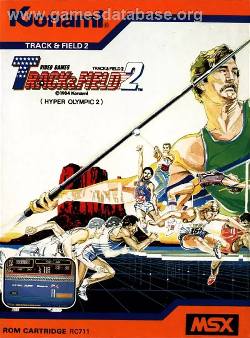 Jeux MSX - Hyper Olympic 2