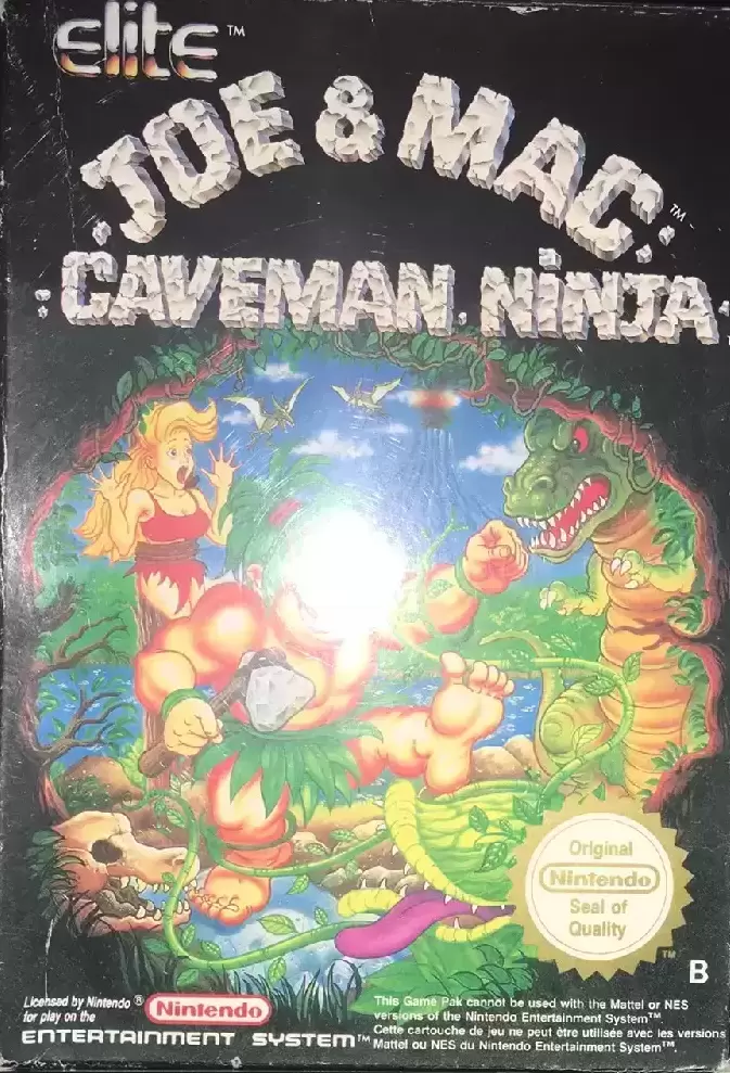 Jeux Super Nintendo - Joe & MacCaveman ninja