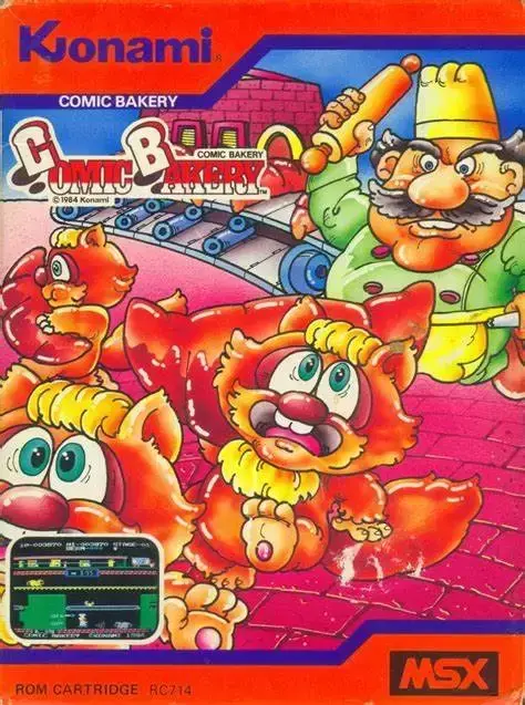 MSX-spil - Comic Bakery