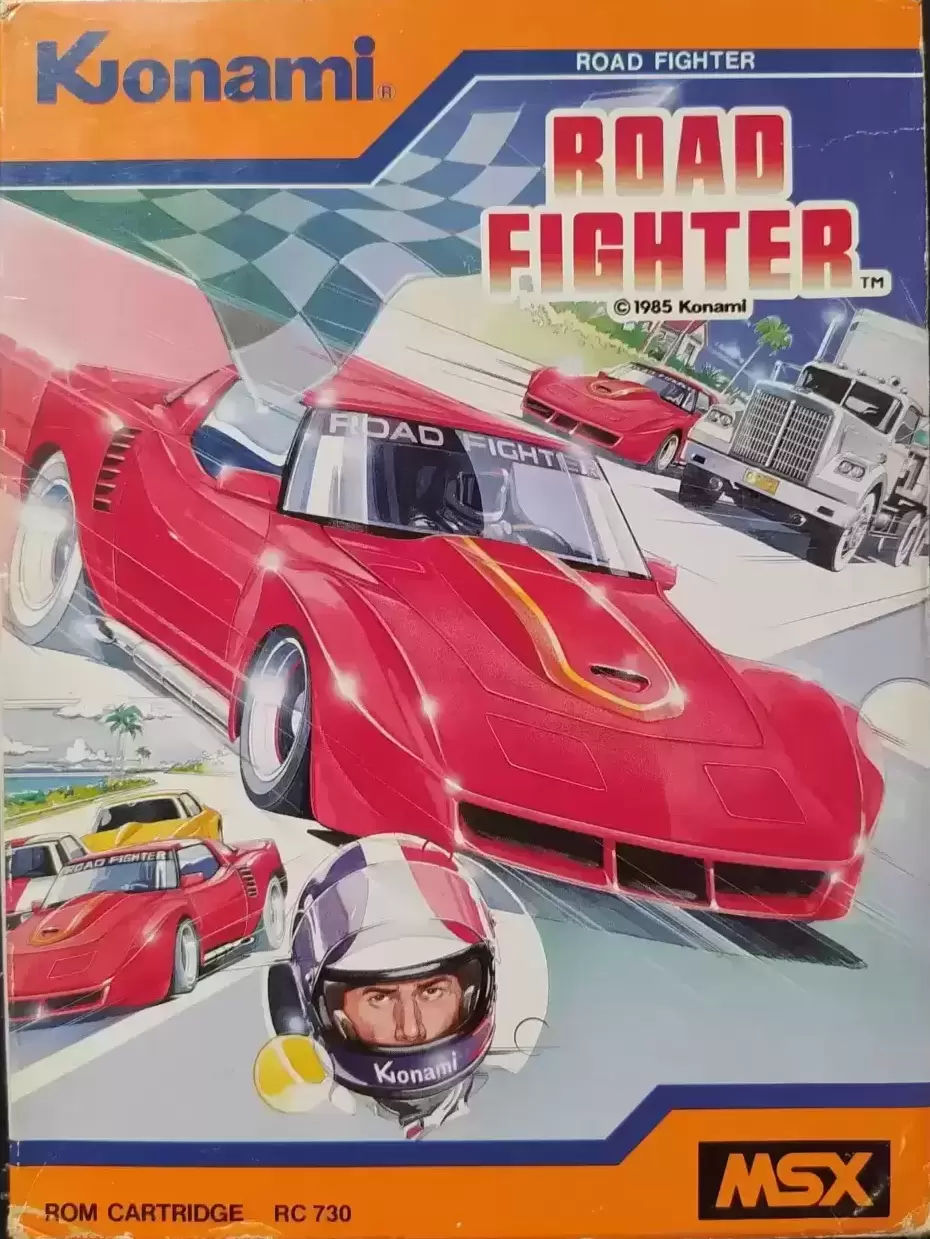 Jeux MSX - Road Fighter