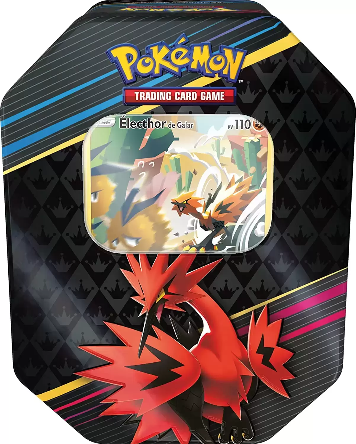Tin Box Métal / Pokébox Pokémon - Zénith suprême - Electhor de Galar