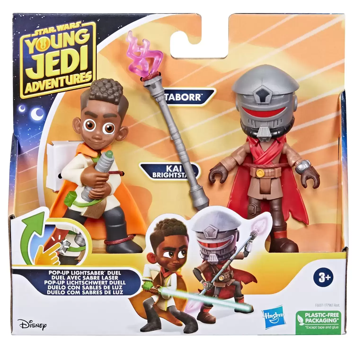 Young Jedi Adventures - Kai Brighstar and Taborr - Pop-Up Lightsaber Duel