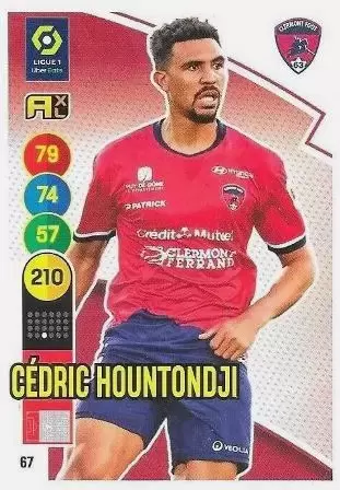 Adrenalyn XL 2021-2022 - France - Cédric Hountondji - Clermont Foot 63
