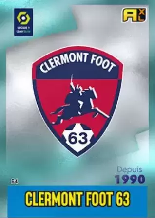 Adrenalyn XL 2021-2022 - France - Écusson - Clermont Foot 63