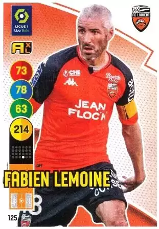 Adrenalyn XL 2021-2022 - France - Fabien Lemoine - FC Lorient
