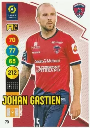 Adrenalyn XL 2021-2022 - France - Johan Gastien - Clermont Foot 63