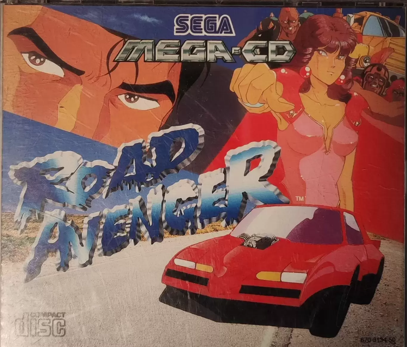 Jeux SEGA Mega CD - Road Avenger