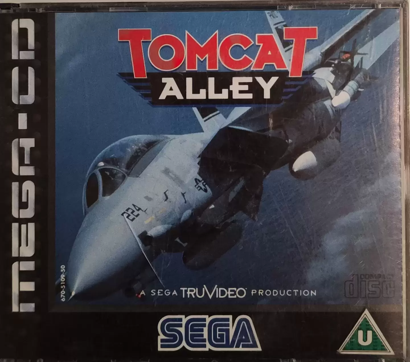 SEGA Mega CD Games - Tomcat alley