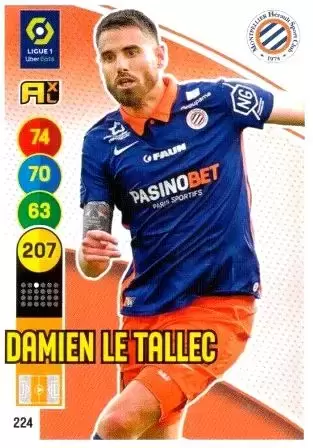 Adrenalyn XL 2021-2022 - France - Damien Le Tallec - Montpellier HSC