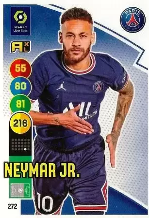 Adrenalyn XL 2021-2022 - France - Neymar Jr. - Paris Saint-Germain