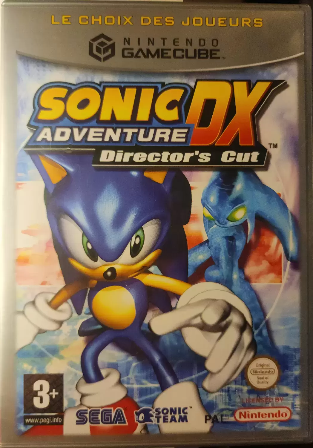 Jeux Gamecube - Sonic Adventure DX : Director\'s Cut - Le choix des joueurs