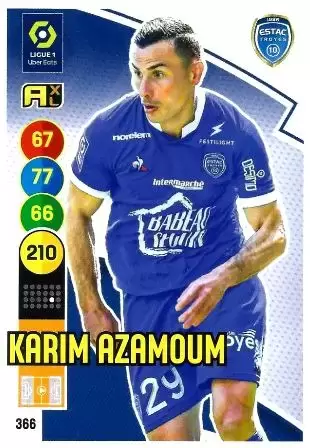 Adrenalyn XL 2021-2022 - France - Karim Azamoum - ESTAC Troyes