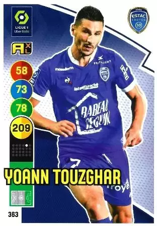 Adrenalyn XL 2021-2022 - France - Yoann Touzghar - ESTAC Troyes