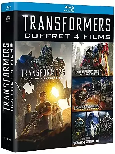 Autres Films - Quadrilogie 2-La Revanche 3-La Face cachée de la Lune + Transformers : l\'âge de l\'extinction [Blu-Ray]
