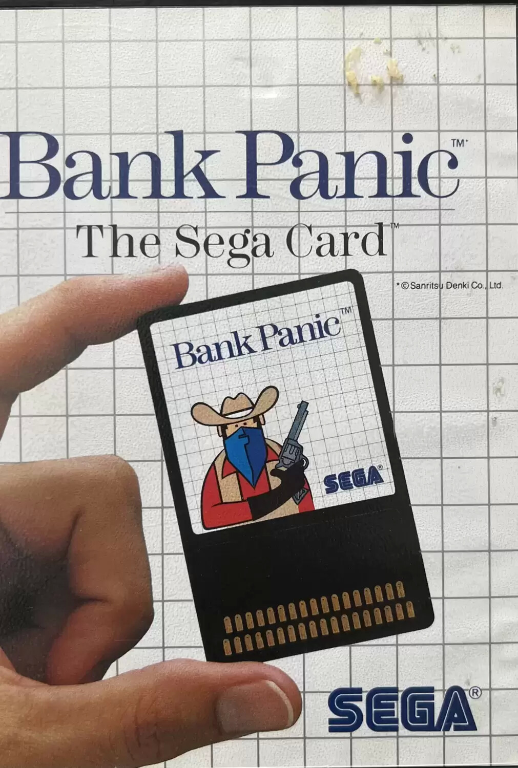 SEGA Master System Games - Bank Panik Card