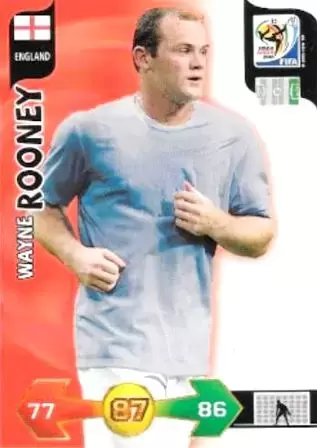Adrenalyn XL South Africa 2010 - Wayne Rooney - England