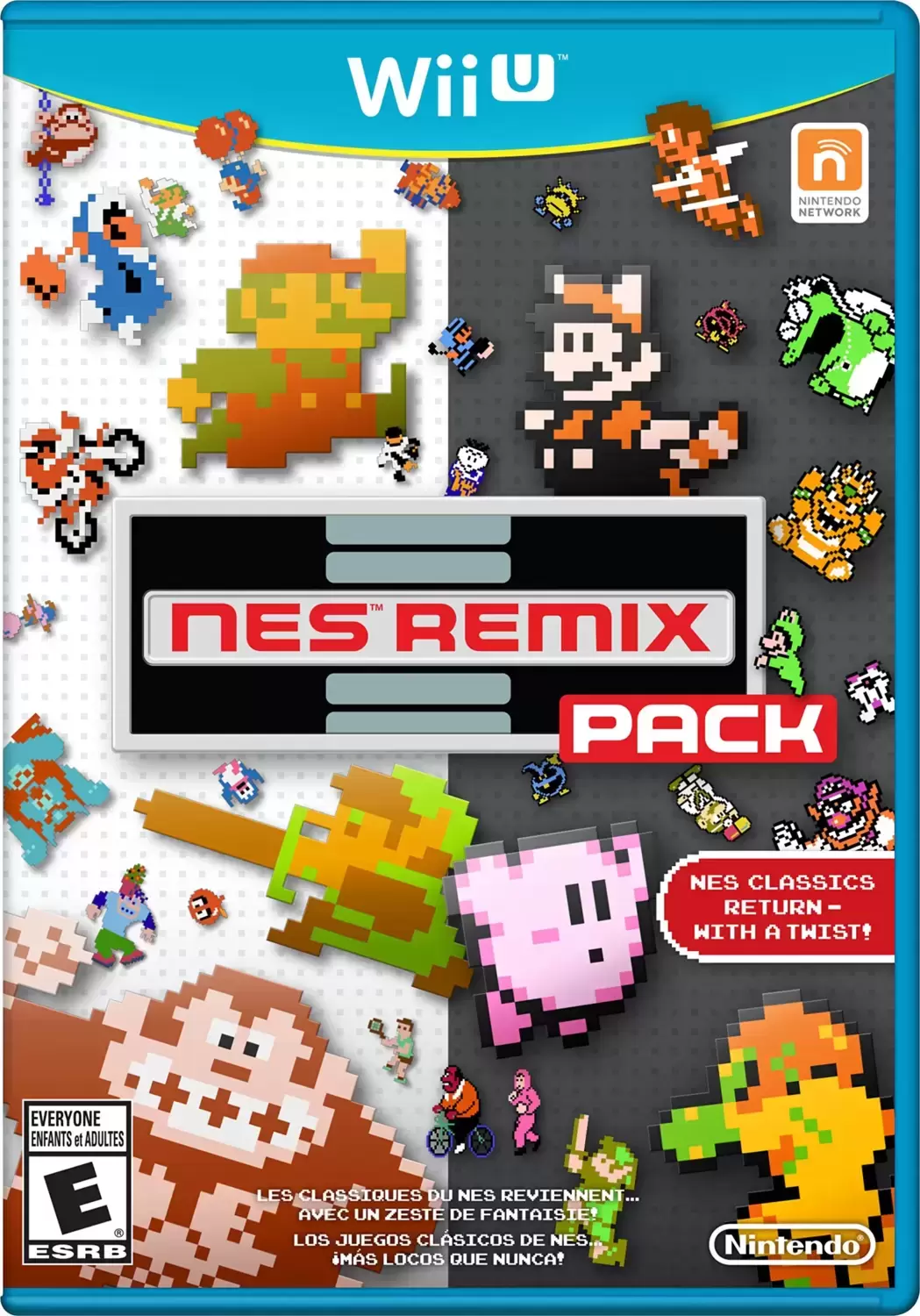 Jeux Wii U - NES Remix Pack