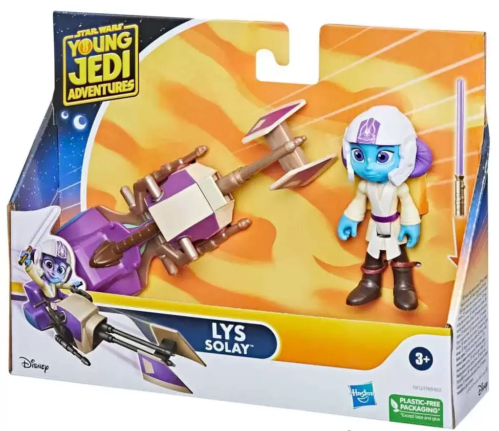 Young Jedi Adventures - Lys Solay and Speeder Bike