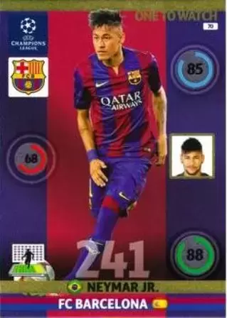 Adrenalyn XL - UEFA Champions League 2014-2015 - Neymar Jr. - FC Barcelona