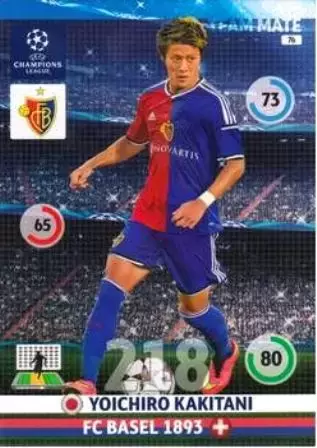 UEFA Champions League 2014-2015. Adrenalyn XL - Yoichiro Kakitani - FC Basel 1893