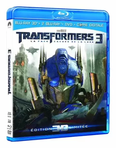 Autres Films - Transformers 3-La Face cachée de la Lune [Combo 3D + Blu-Ray + DVD + Copie Digitale]