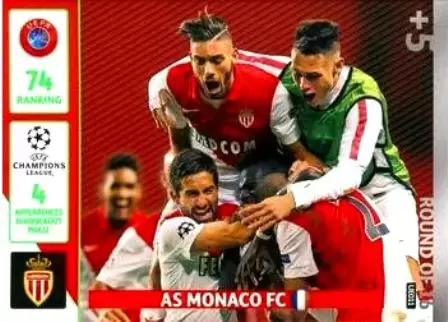 UEFA Champions League 2014-2015. Adrenalyn XL - AS Monaco FC - AS Monaco FC