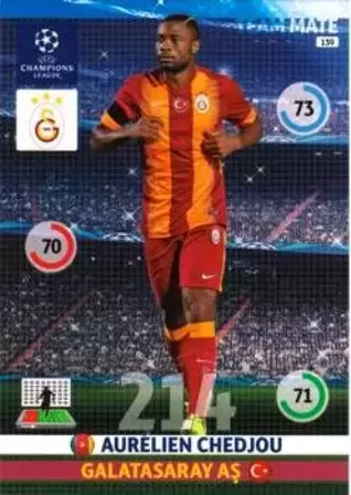 UEFA Champions League 2014-2015. Adrenalyn XL - Aurélien Chedjou - Galatasaray AŞ