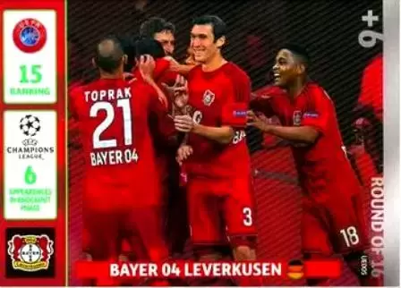 Adrenalyn XL - UEFA Champions League 2014-2015 - Bayer 04 Leverkusen